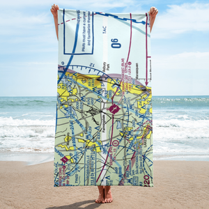 Asbury Park Neptune Air Terminal (ARX) VFR Sectional Towel