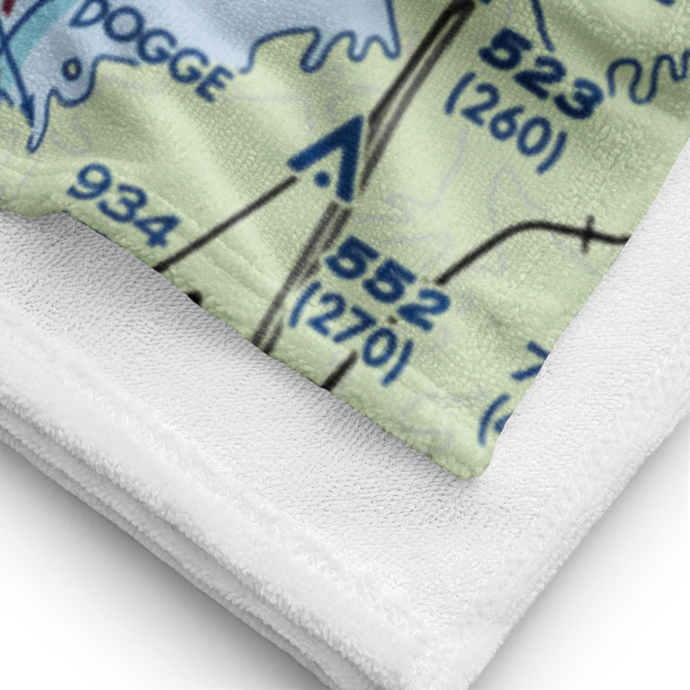 Ashford Field (7TX9) VFR Sectional Towel 