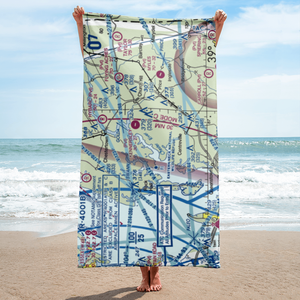 Ashland Landing Farm Airport (MD21) VFR Sectional Towel