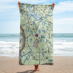 Ashland/Lineville Airport (26A) VFR Sectional Towel