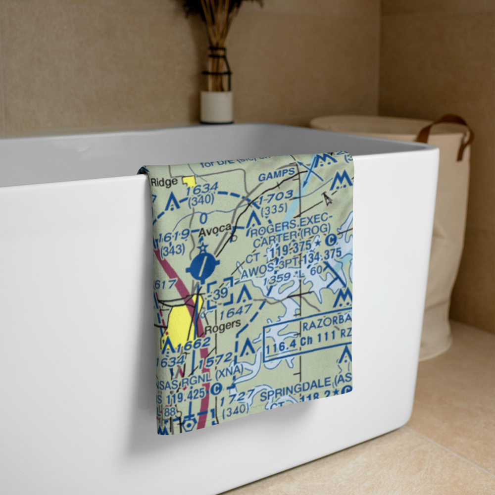 Ashmore Field (2AR5) VFR Sectional Towel 