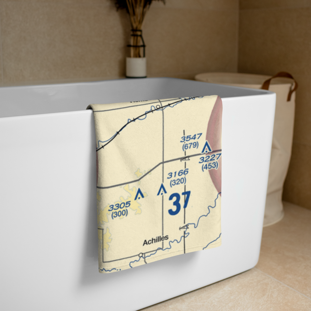 Atwood-Rawlins County City Airport (ADT) VFR Sectional Towel 