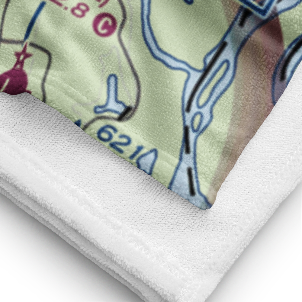 Aubry Field (AUBRY) VFR Sectional Towel 