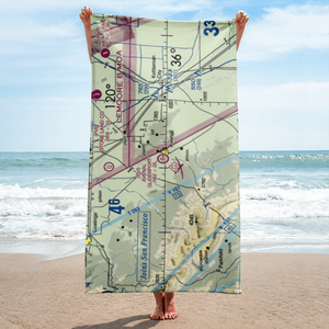 Avenal Gliderport (CA69) VFR Sectional Towel