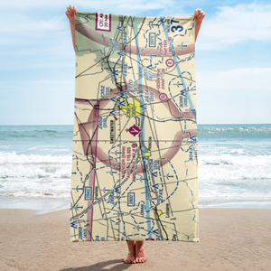 Avenger Field (SWW) VFR Sectional Towel