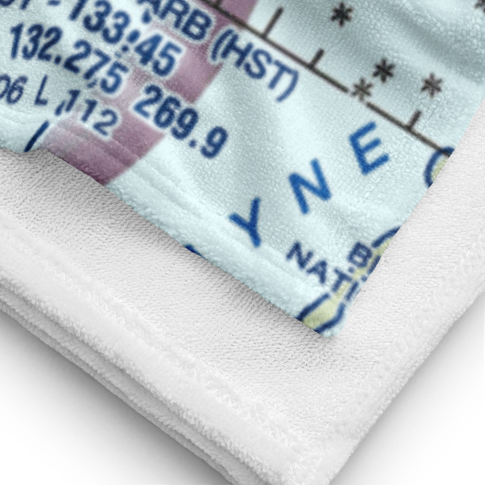 B & L Farms Airport (11FA) VFR Sectional Towel 