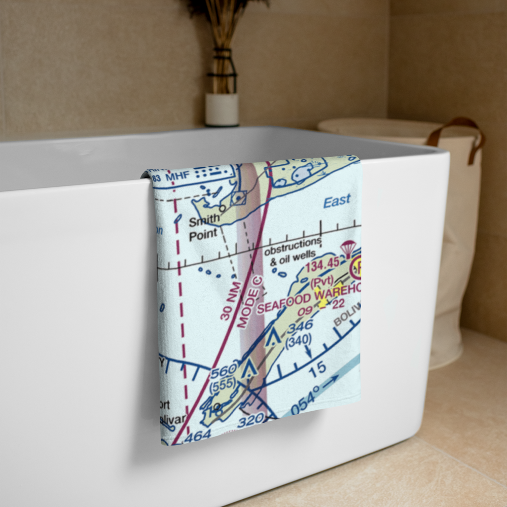 B & S Ultralightport (1TS3) VFR Sectional Towel 