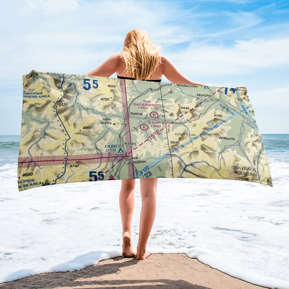 B Bar Ranch Airport (84OR) VFR Sectional Towel 