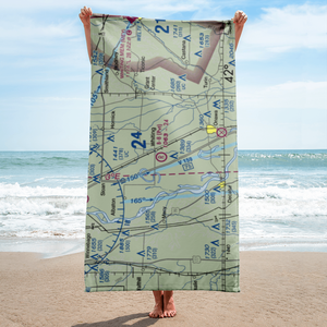 B-8 Farms Airport (IA58) VFR Sectional Towel