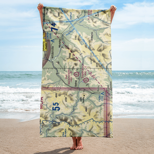 Backachers Ranch Airport (5OR0) VFR Sectional Towel