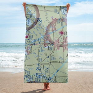 Backus Municipal Airport (7Y3) VFR Sectional Towel