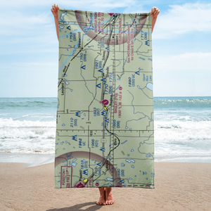 Bagley Municipal Airport (7Y4) VFR Sectional Towel