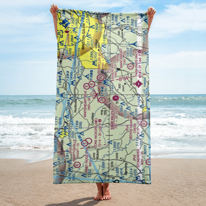 Bahnson Airport (43NC) VFR Sectional Towel