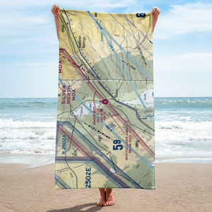 Baker Airport (0O2) VFR Sectional Towel