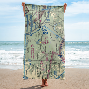 Baker Airport (PA75) VFR Sectional Towel