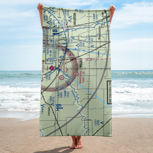 Bakko Airstrip (NA99) VFR Sectional Towel