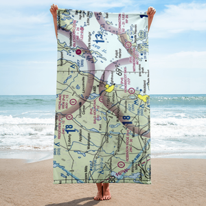 Bald Mountain Airport (ME14) VFR Sectional Towel