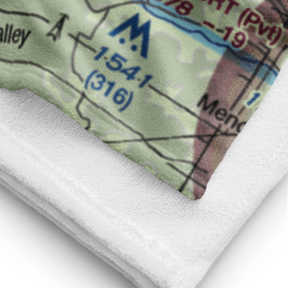 Baldwin Airport (WI14) VFR Sectional Towel 