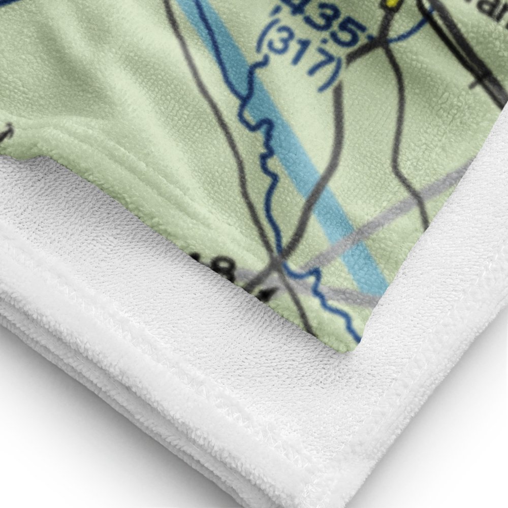 Bamberg County Airport (99N) VFR Sectional Towel 