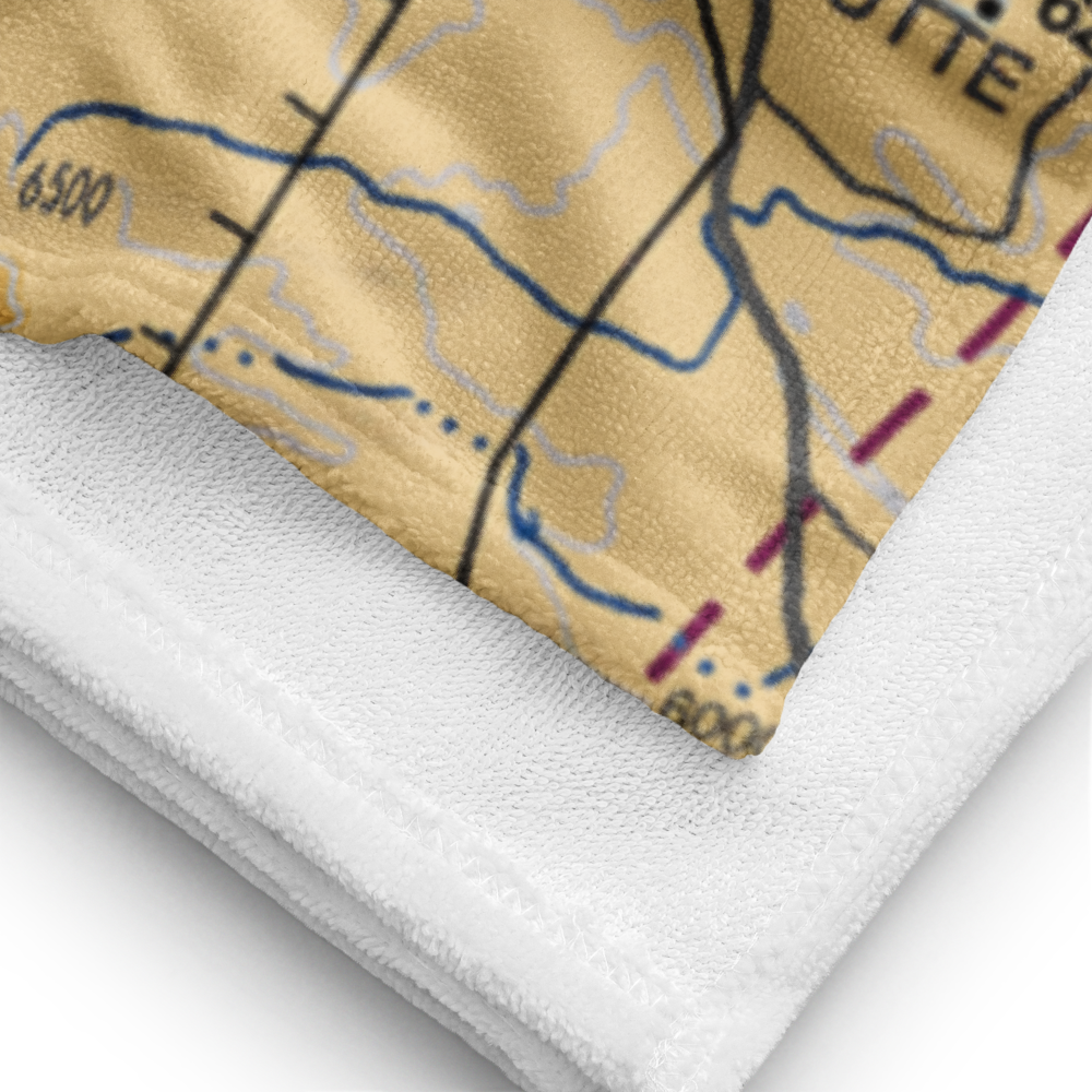 Bar Flying E Airport (2WY8) VFR Sectional Towel 