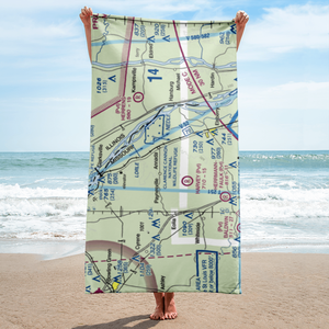 Barber Airport (38MO) VFR Sectional Towel