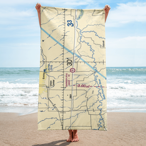Barber Airport (SD98) VFR Sectional Towel