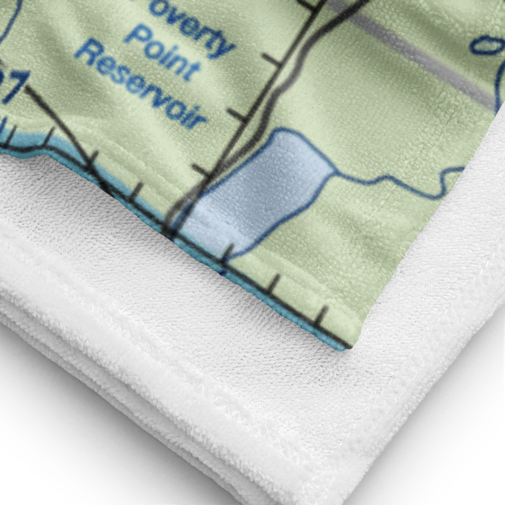 Barham Airport (01LA) VFR Sectional Towel 