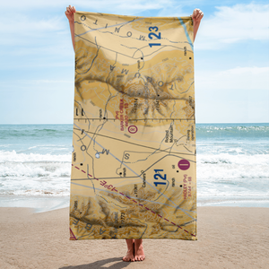 Barker Creek Ranch Airstrip (NV31) VFR Sectional Towel