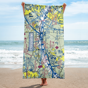 Barnes Airport (MD47) VFR Sectional Towel