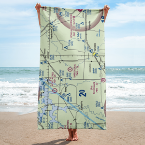 Barron Aviation Airport (MO11) VFR Sectional Towel