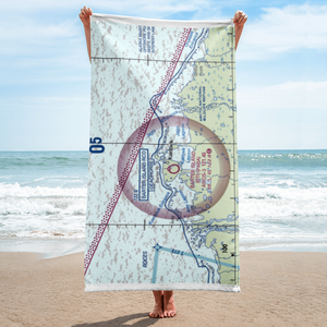 Barter Island LRRS Airport (BTI) VFR Sectional Towel