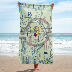 Bartlesville Municipal Airport (BVO) VFR Sectional Towel