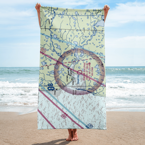 Bartletts Airport (AK96) VFR Sectional Towel