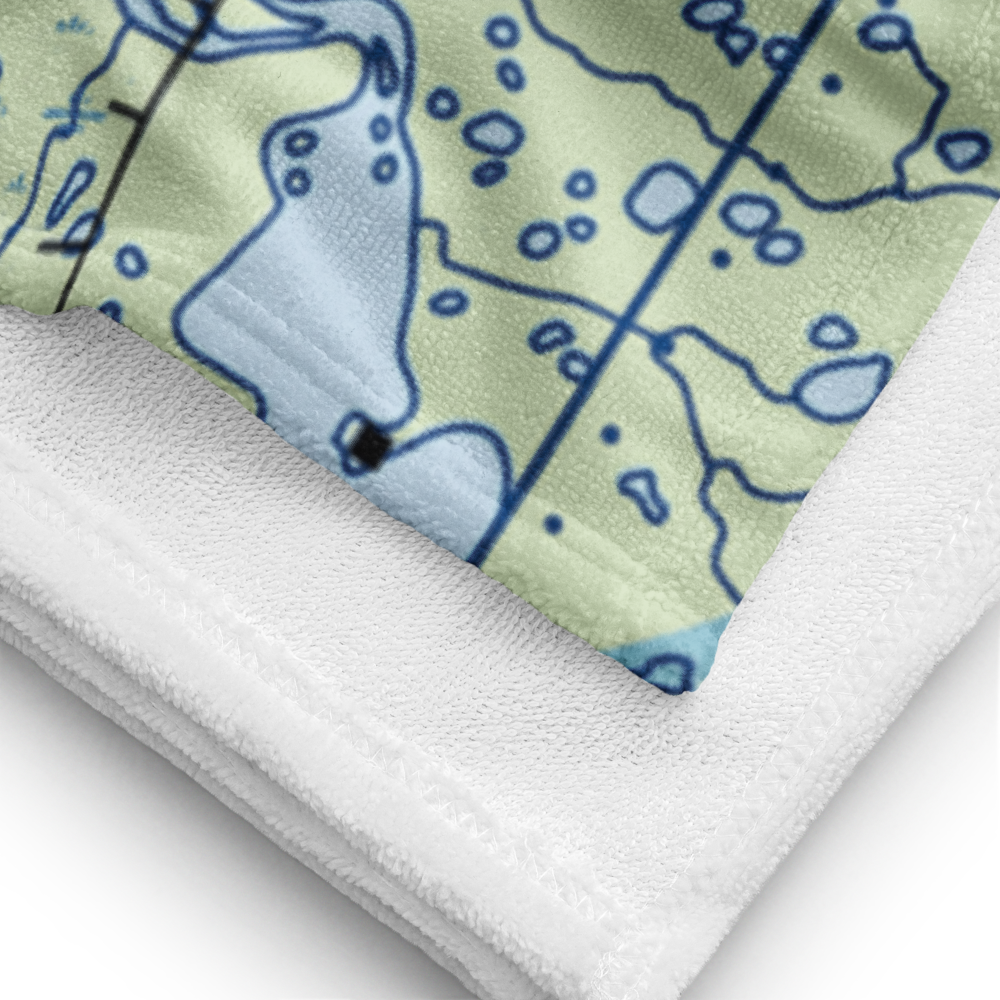 Bartletts Airport (BSZ) VFR Sectional Towel 