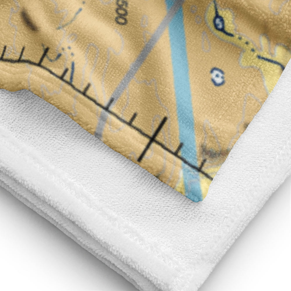 Barton Lake Ranch Airport (OR08) VFR Sectional Towel 