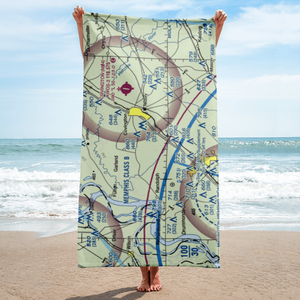 Baskin Airport (9TN7) VFR Sectional Towel