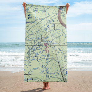 Bass Lake Airport (8MI7) VFR Sectional Towel