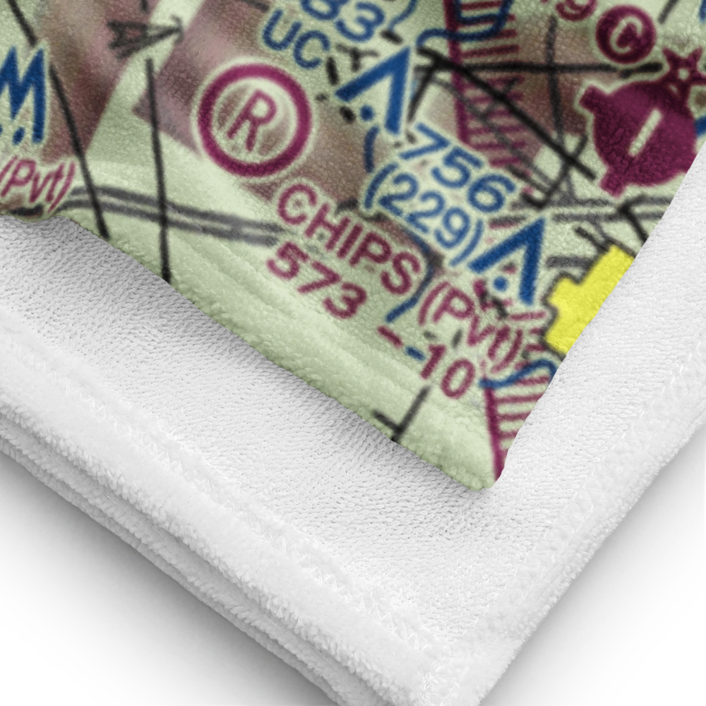 Bat Cave Field (TS55) VFR Sectional Towel 