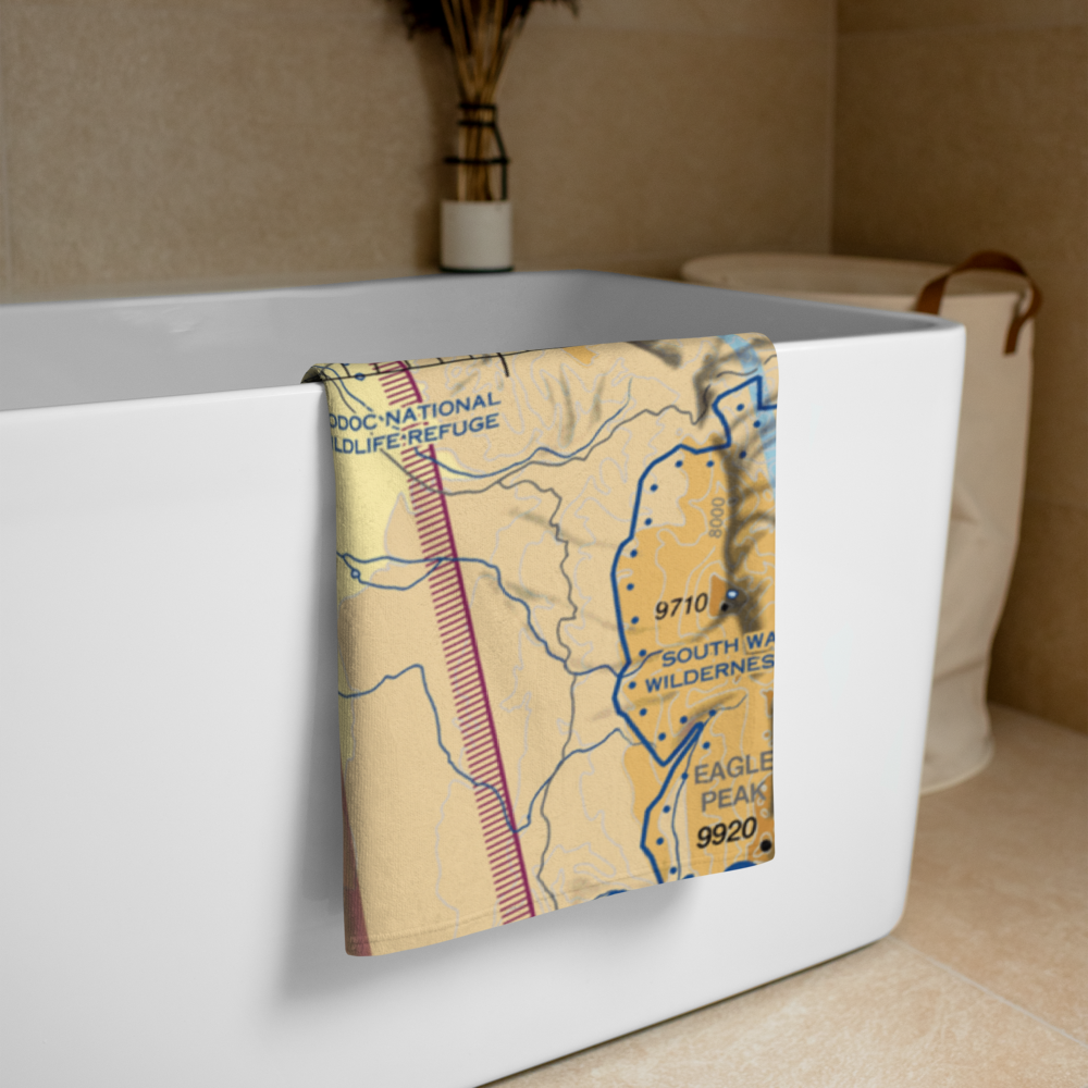 Bates Field (CA06) VFR Sectional Towel 