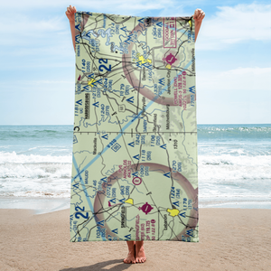 Battle Field (8KY3) VFR Sectional Towel