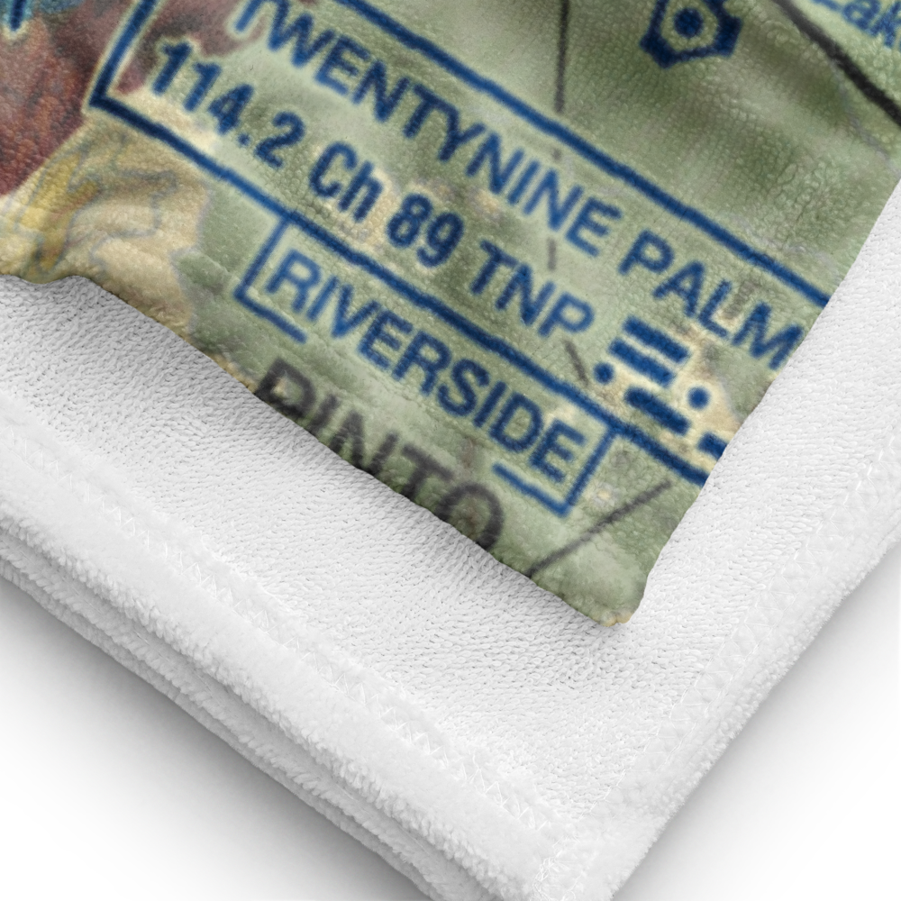 Bauer Airport (61CA) VFR Sectional Towel 