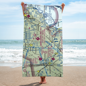 Bauneg Beg Seaplane Base (ME57) VFR Sectional Towel