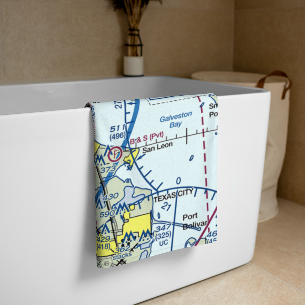 Bay Electric Supply Heliport (T95) VFR Sectional Towel 