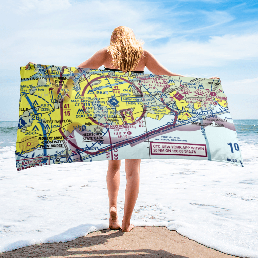 Bayport Aerodrome (23N) VFR Sectional Towel 