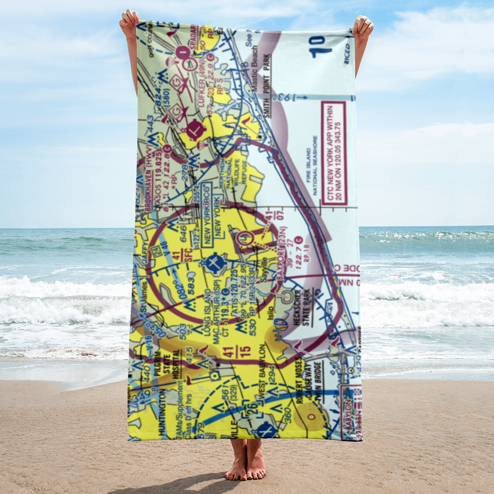 Bayport Aerodrome (23N) VFR Sectional Towel 