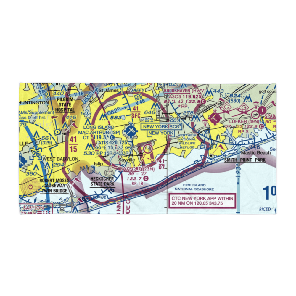 Bayport Aerodrome (23N) VFR Sectional Towel 