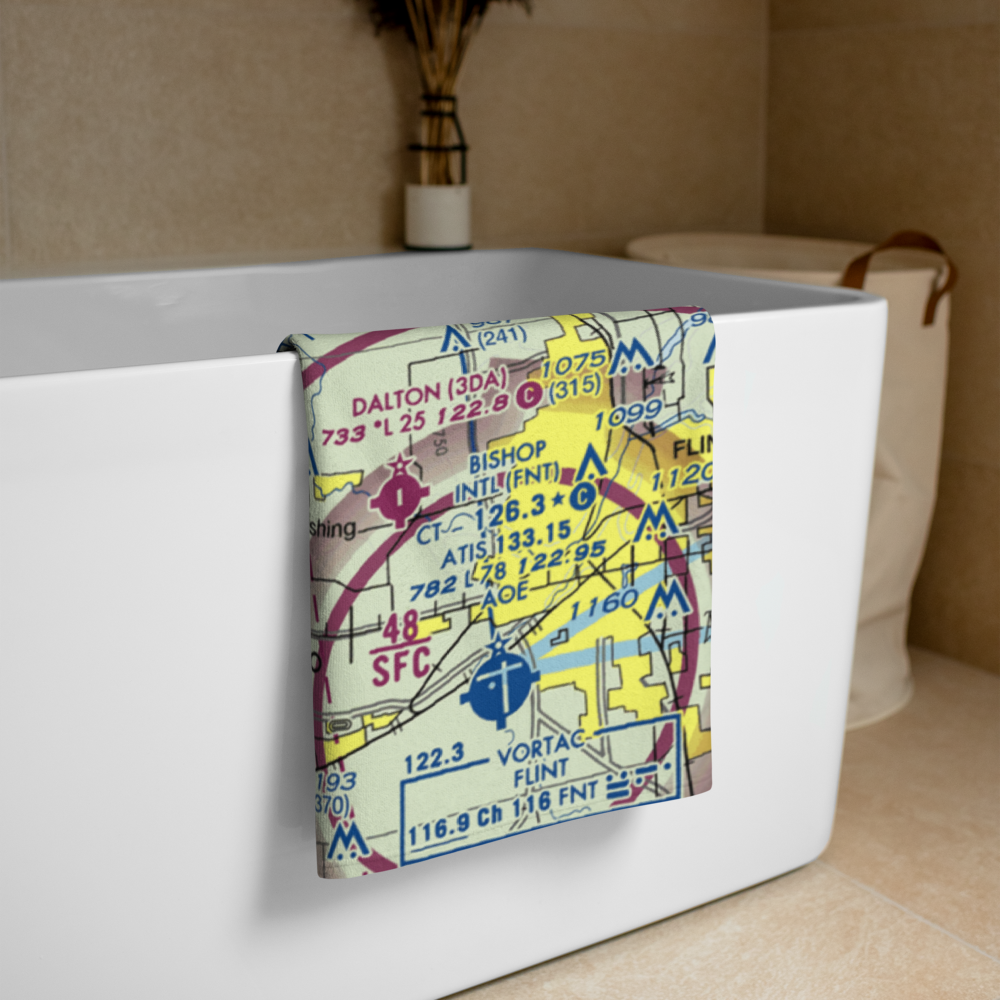 Bean Blossom Airport (6B3) VFR Sectional Towel 