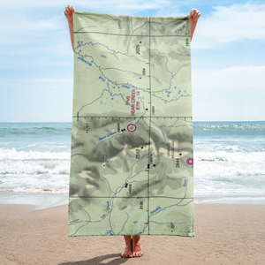 Bear Creek 1 Airport (AK02) VFR Sectional Towel