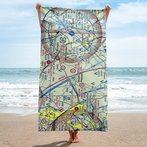 Bear Creek Airport (NC79) VFR Sectional Towel