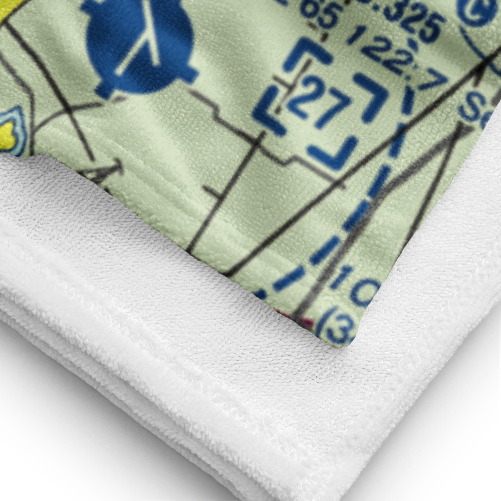 Bear Creek Ranch Airport (5TS8) VFR Sectional Towel 